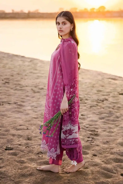 3 Piece Stitched Embroidered Suit By Ravi Kinare Collection From M.Basics By Maria.B - 04