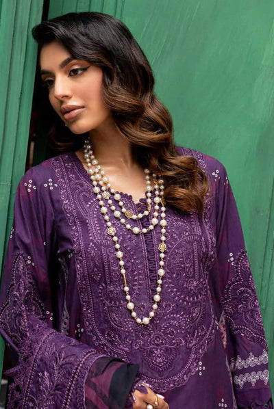 3 Piece Stitched Embroidered Suits From Gardenia By Nureh - 08