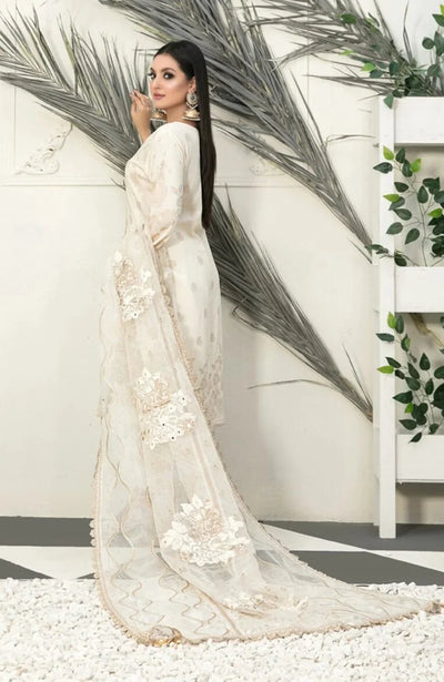 3 Piece Stitched Karandi Banarsi Suit Safiya By Tawakkal - 04