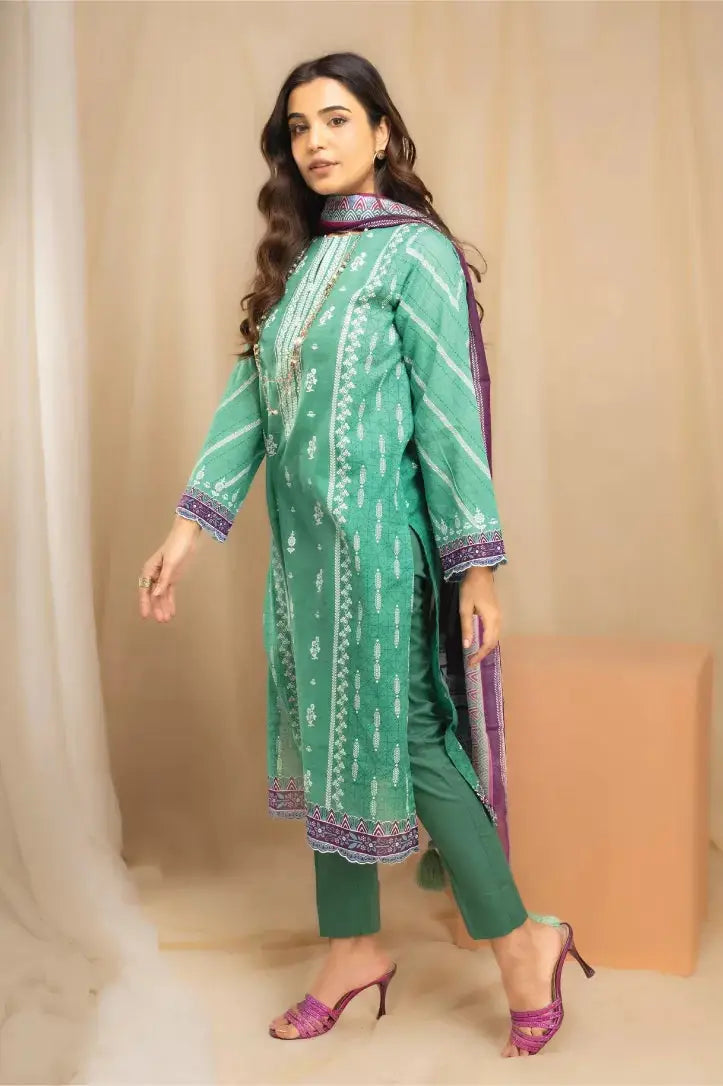 3 Piece Stitched Suit By LSM Komal Lakhany - AN-00759