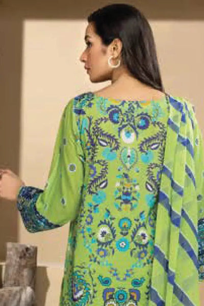 3 Piece Stitched Suit By Limelight Summer - 02