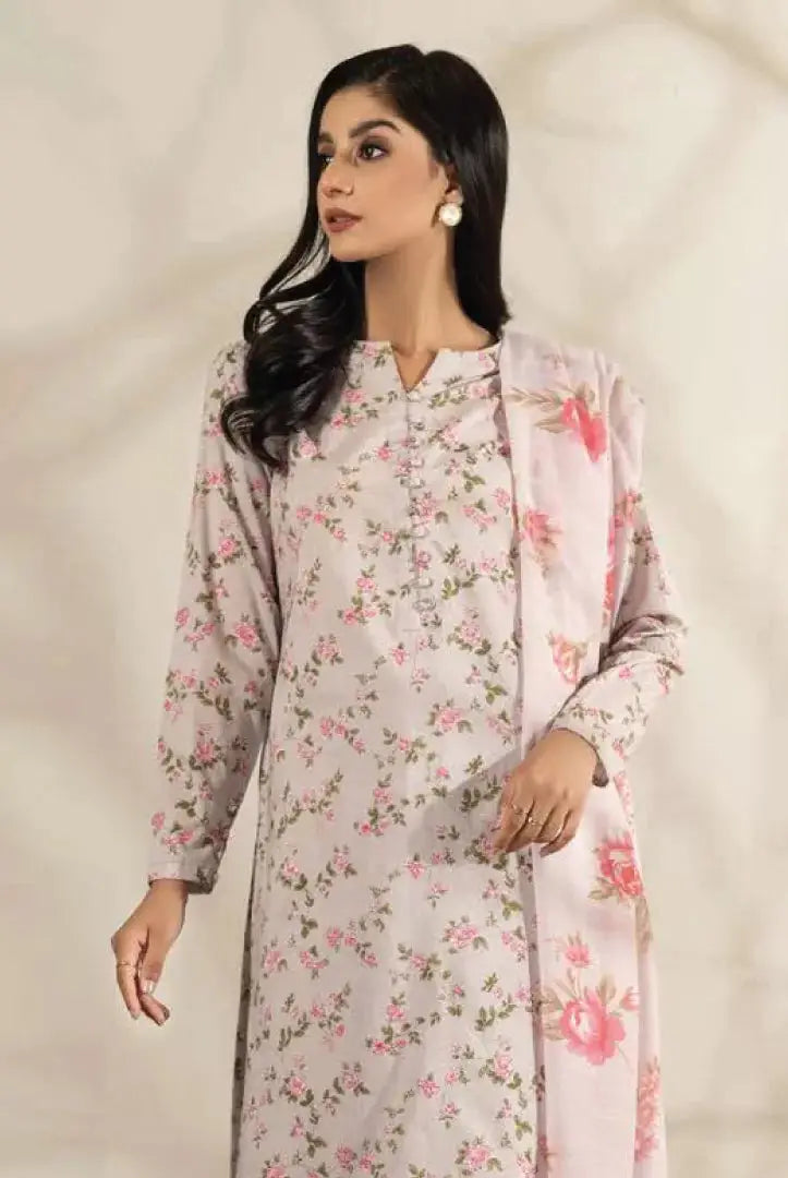 3 Piece Stitched Suit By Limelight Summer - 06