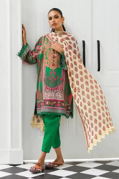 3 Piece Stitched Suit By Sana Safinaz Mahay - 29