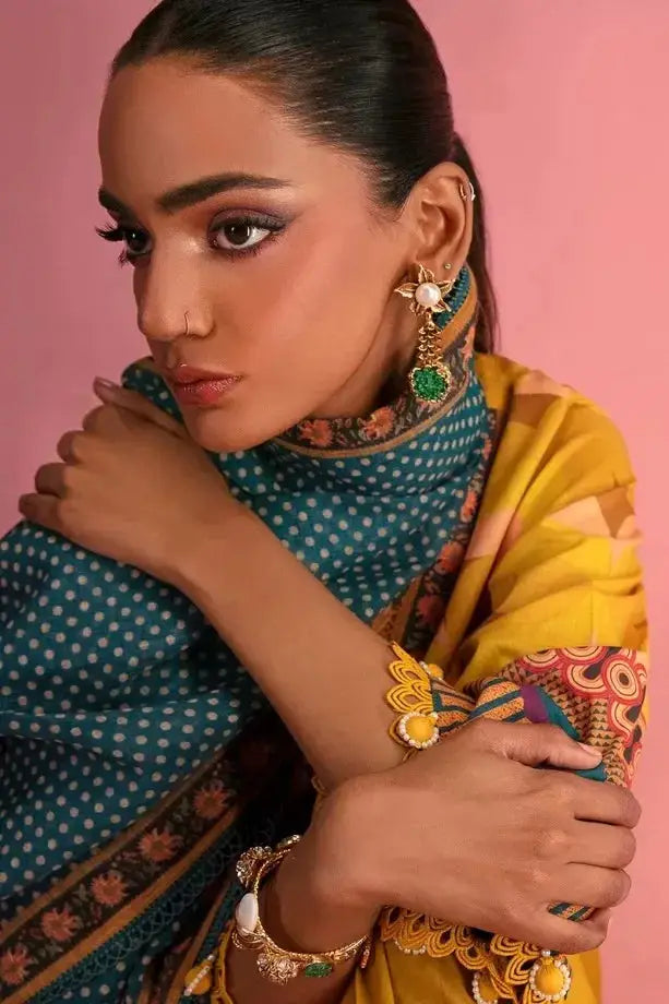 3 Piece Stitched Suit By Sana Safinaz Mahay - 43