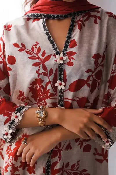 3 Piece Stitched Suit By Sana Safinaz Mahay - 50