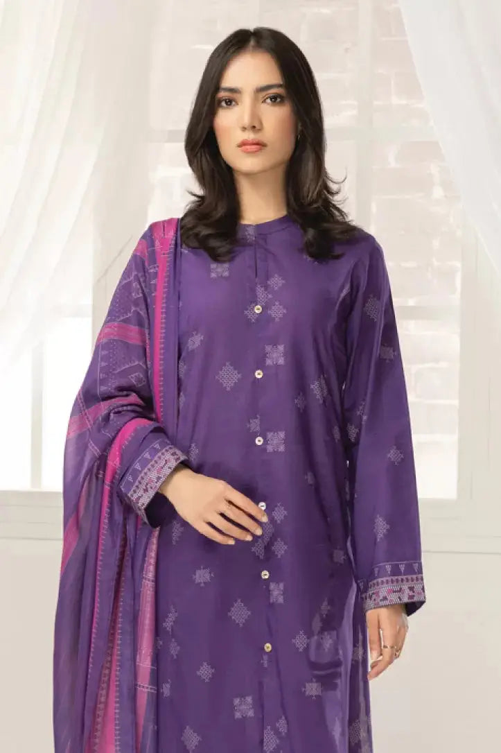 3 Piece Stitched Suit Collection By Limelight - 03