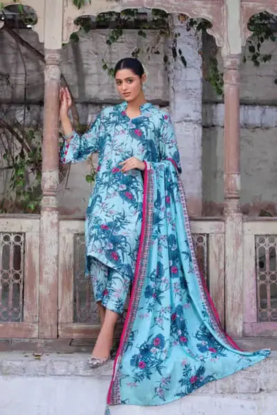 3 Piece Stitched Suits By Ehala Tawakkal - 01