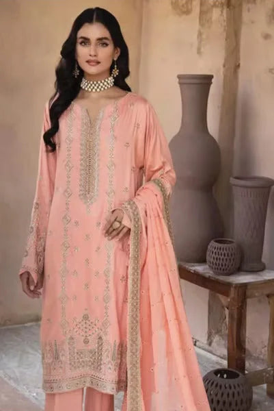 3 Piece Stitched Suits By Johra Sila - 05