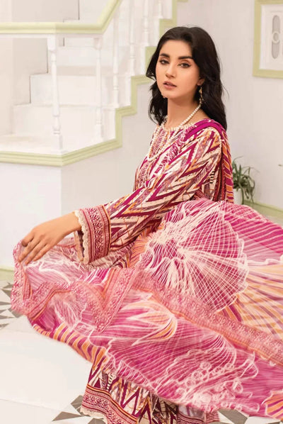 3 Piece Stitched Suits By Sakina Anarkali - 09