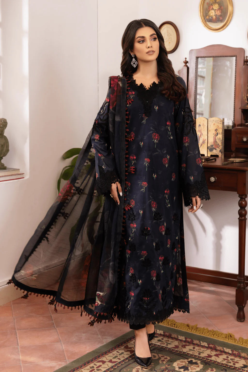 Dastaan By Iznik 3 Piece Stitched Suit - DIMAH