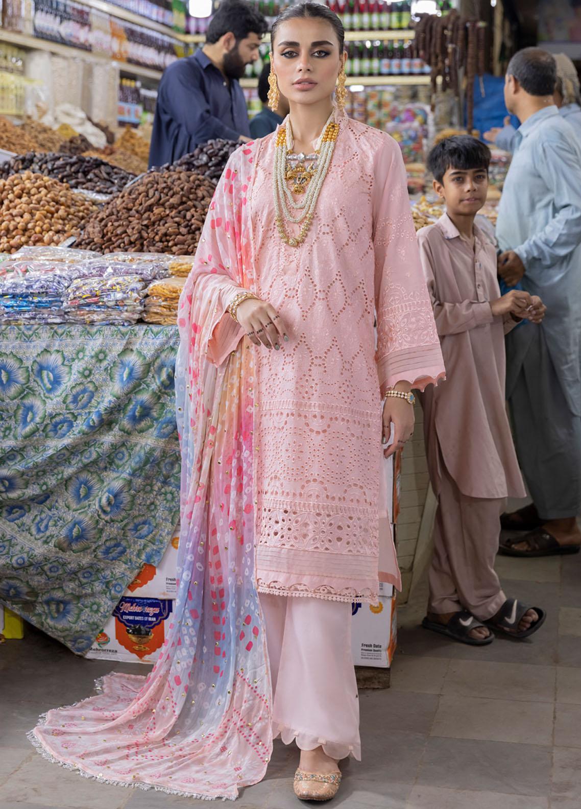 Nureh Bazaar 3 Piece Stitched Suit - 03