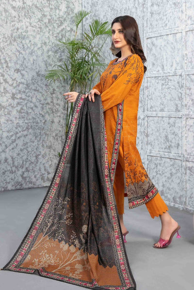 Tawakkal Milan 3 Piece Stitched Suit - 04