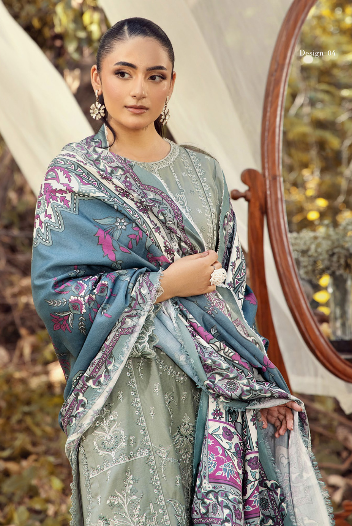 3 Piece Stitched DHANAK RTW Vol-02 BY ADAN'S LIBAS - 7791