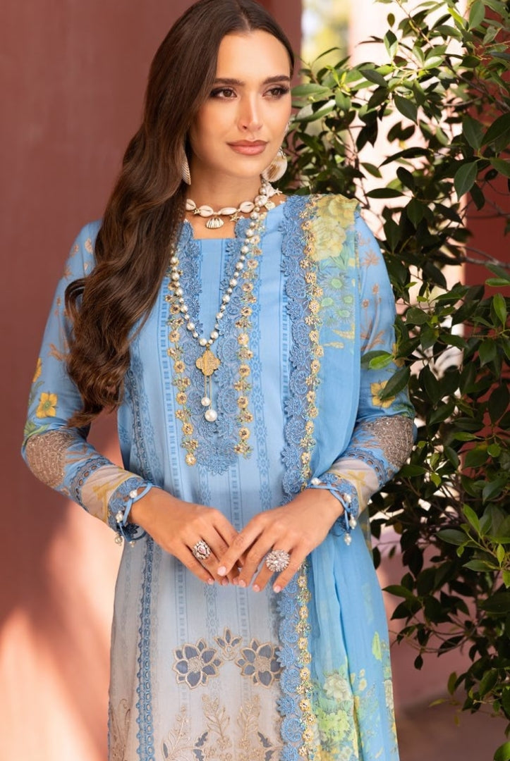 3 Piece Stitched Embroidered Lawn Suit From Charizma Sunshine Vol 1 Collection - 04