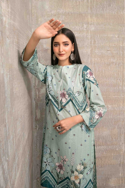 2 Piece Stitched Staple Sigital Print Saliha by Tawakkal Vol-1 - 04
