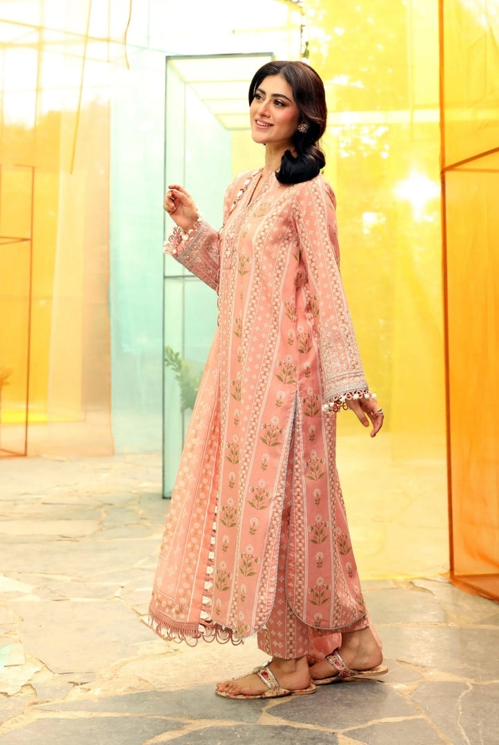 3 Piece Stitched Embroidered Suit From M.Basics By Maria.B Lawn Vol'1 Collection - 04