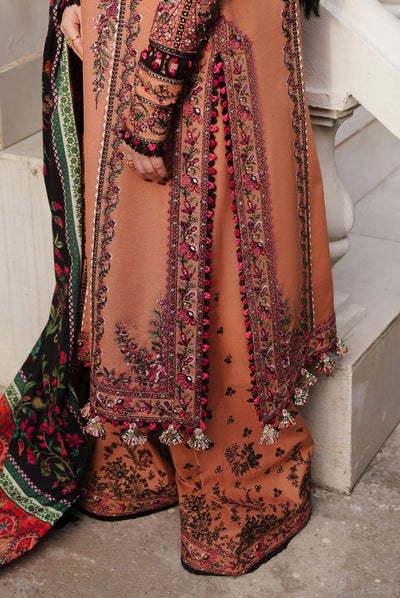 3 Piece Stitched Luxury Winter Shawl Suits Collection'24 By Hussain Rehar - SAHIRA