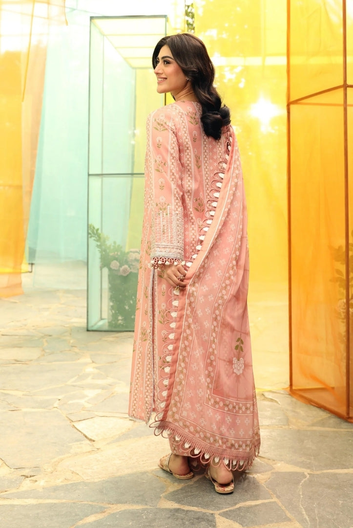 3 Piece Stitched Embroidered Suit From M.Basics By Maria.B Lawn Vol'1 Collection - 04