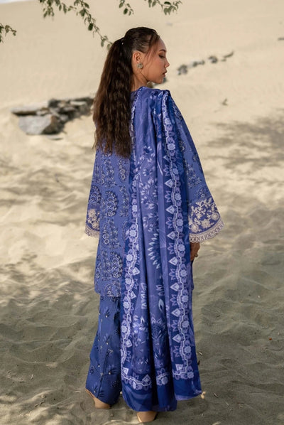 3 Piece Stitched Printed Khaddar Suit From M.Basics By Maria.B Collection - 04