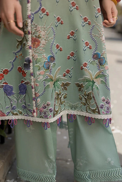 3 Piece Stitched Embroidered Printed Lawn Suit From Sobia Nazir Basics'25 Collection - 04