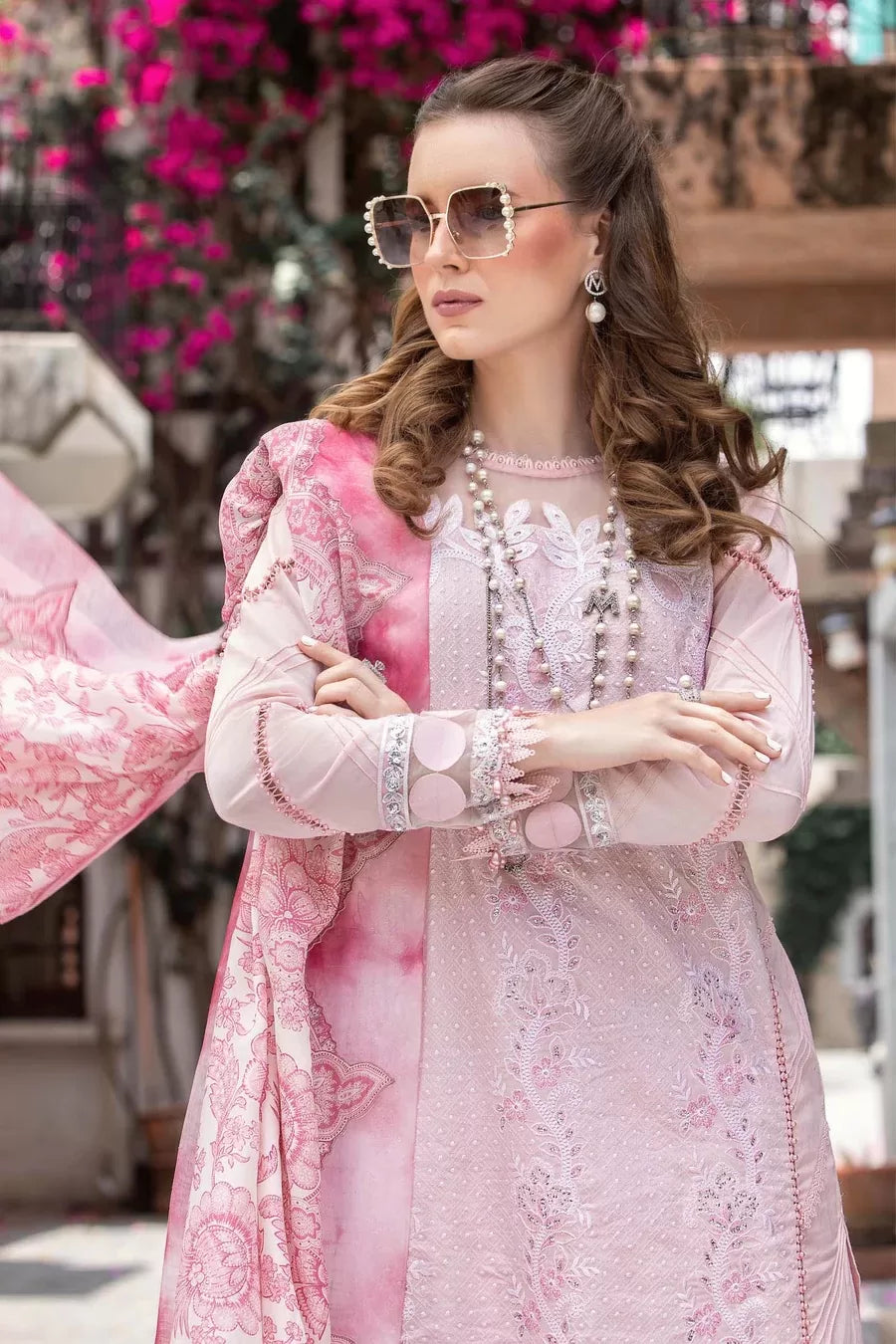 Maria.B M.Prints 3 Piece Stitched Suit - 02