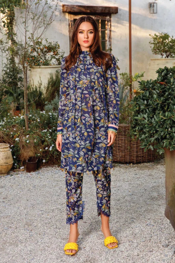 1 Piece Stitched Suit By M.Basics - 07