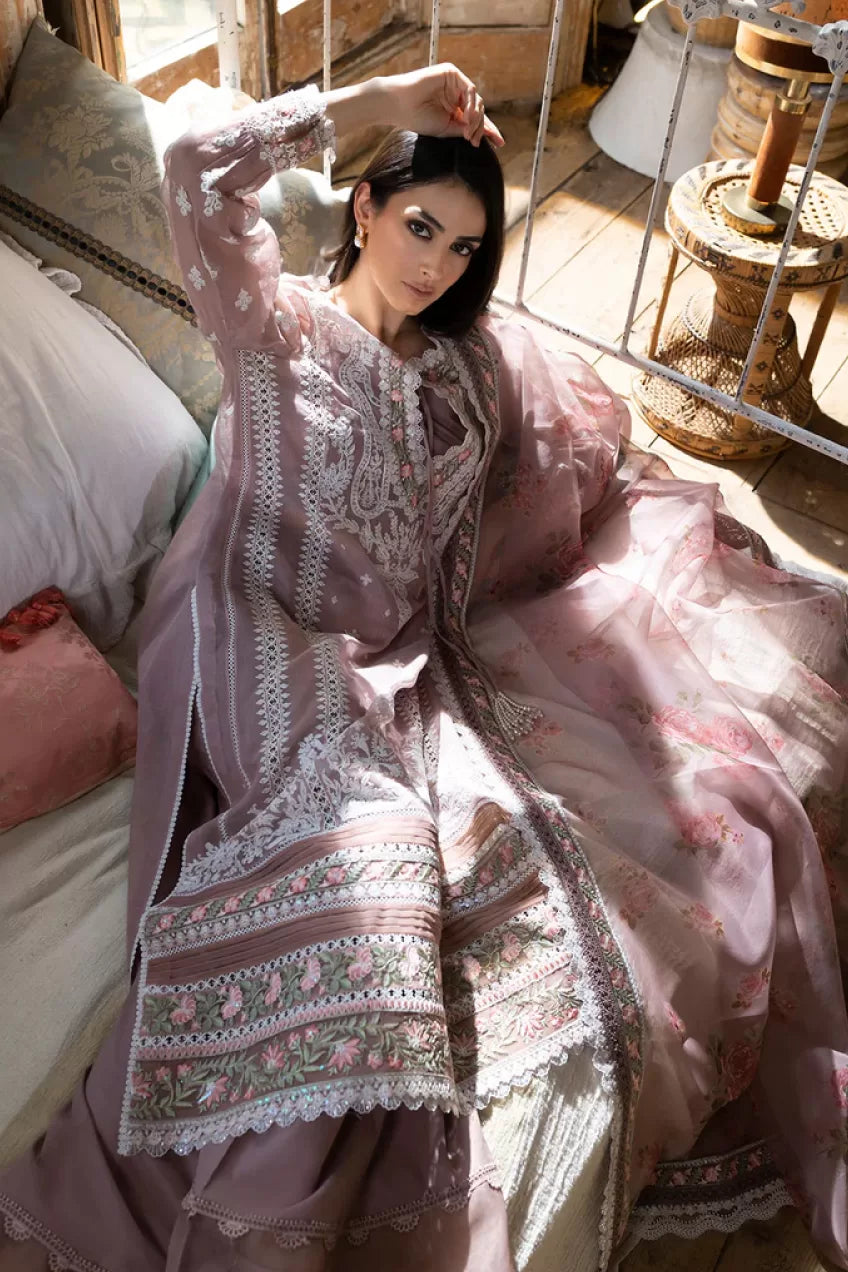 3 Piece Stitched Suit Luxury Lawn By Sobia Nazir - AN-00698