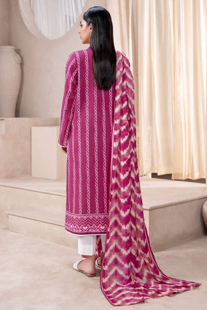 2 Pc Stitched Printed Khaddar Suit By Limelight Winter Collection - 45