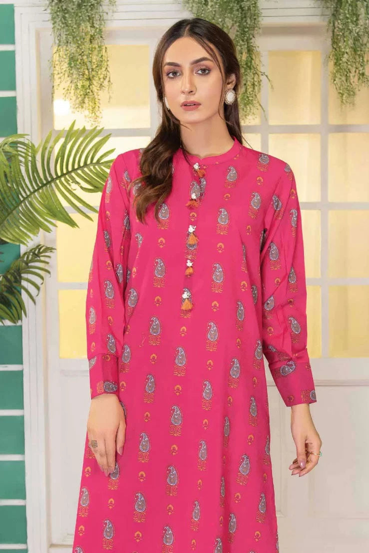 Limelight Cambric Printed 2PC - Pink