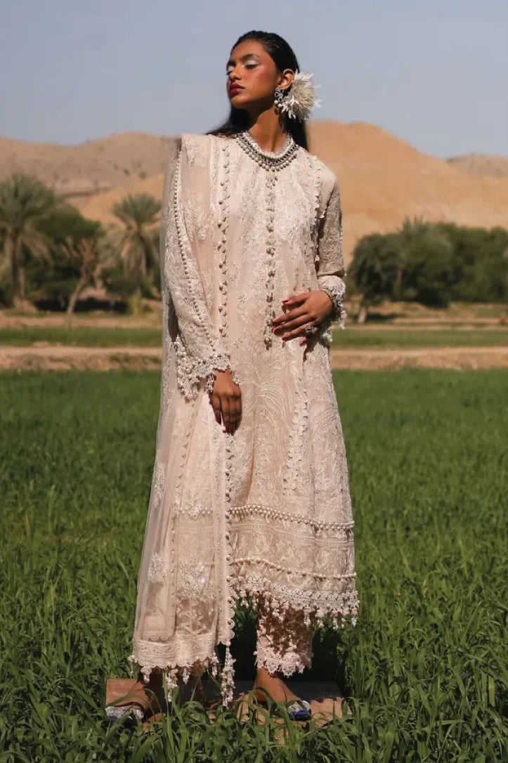 3 Piece Stitched Luxury Lawn Suit By Sana Safinaz - AN-00971