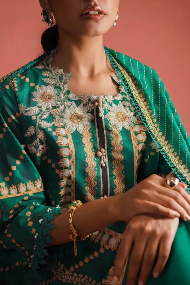 3 Piece Stitched Suit By Sana Safinaz Mahay - 25