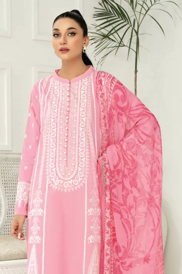 2 Piece Stitched Printed Lawn Suit By Limelight - 04