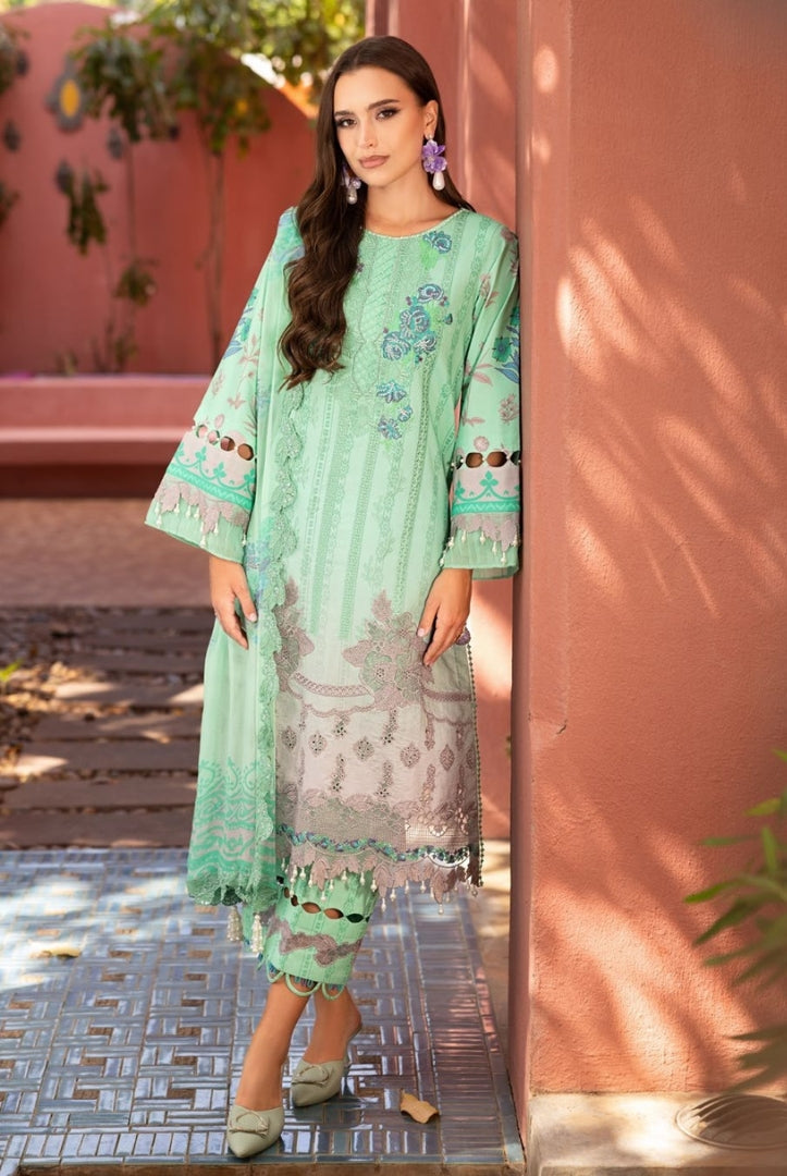 3 Piece Stitched Embroidered Lawn Suit From Charizma Sunshine Vol 1 Collection - 05