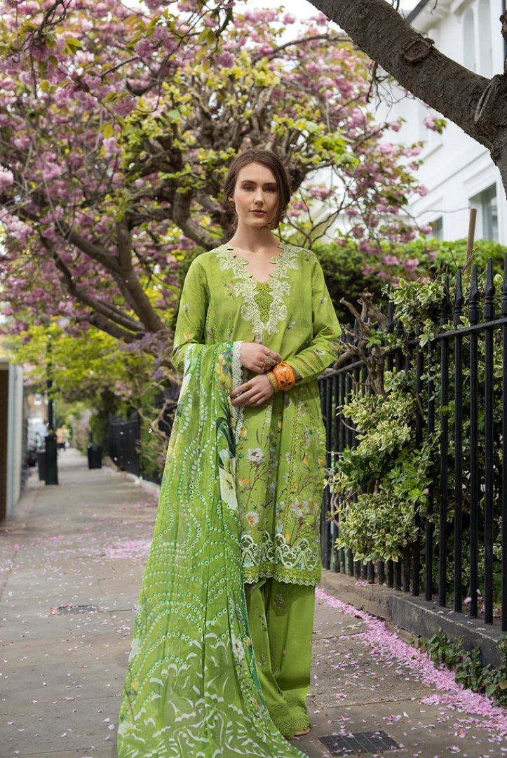 3 Piece Stitched Embroidered Printed Lawn Suit From Sobia Nazir Basics'25 Collection - 05