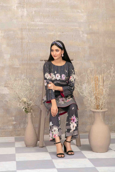 2 Piece Stitched Staple Sigital Print Saliha by Tawakkal Vol-1 - 11