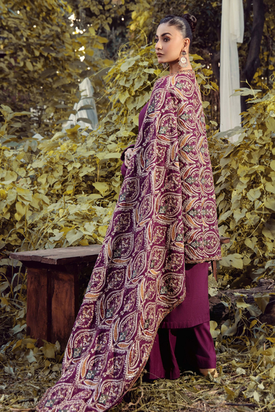 3 Piece Stitched DHANAK READY TO WEAR BY ADAN'S LIBAS - 7691