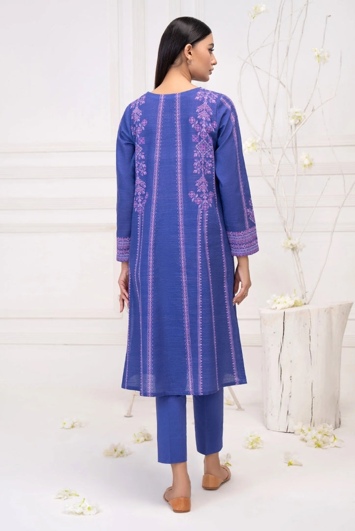 1 Pc Stitched Printed Khaddar Shirt By Limelight Winter Collection - 05