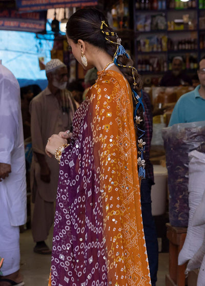 Nureh Bazaar 3 Piece Stitched Suit - 02