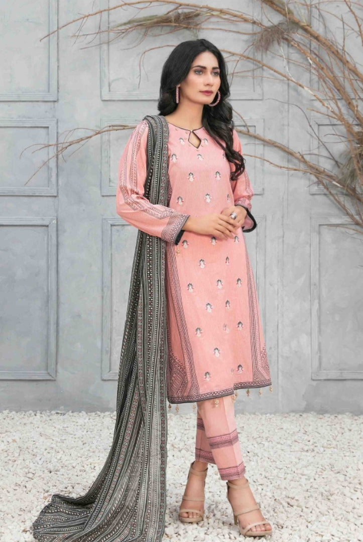 3Piece Stitched Suit By Tawakkal Devina - 05