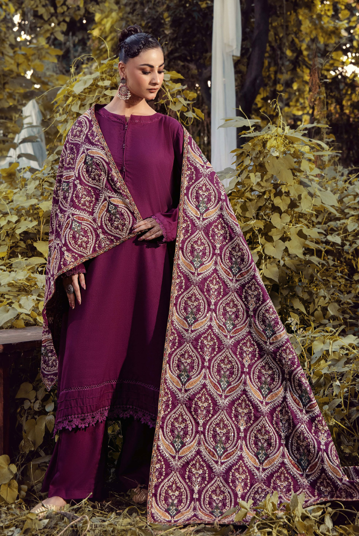3 Piece Stitched DHANAK READY TO WEAR BY ADAN'S LIBAS - 7691