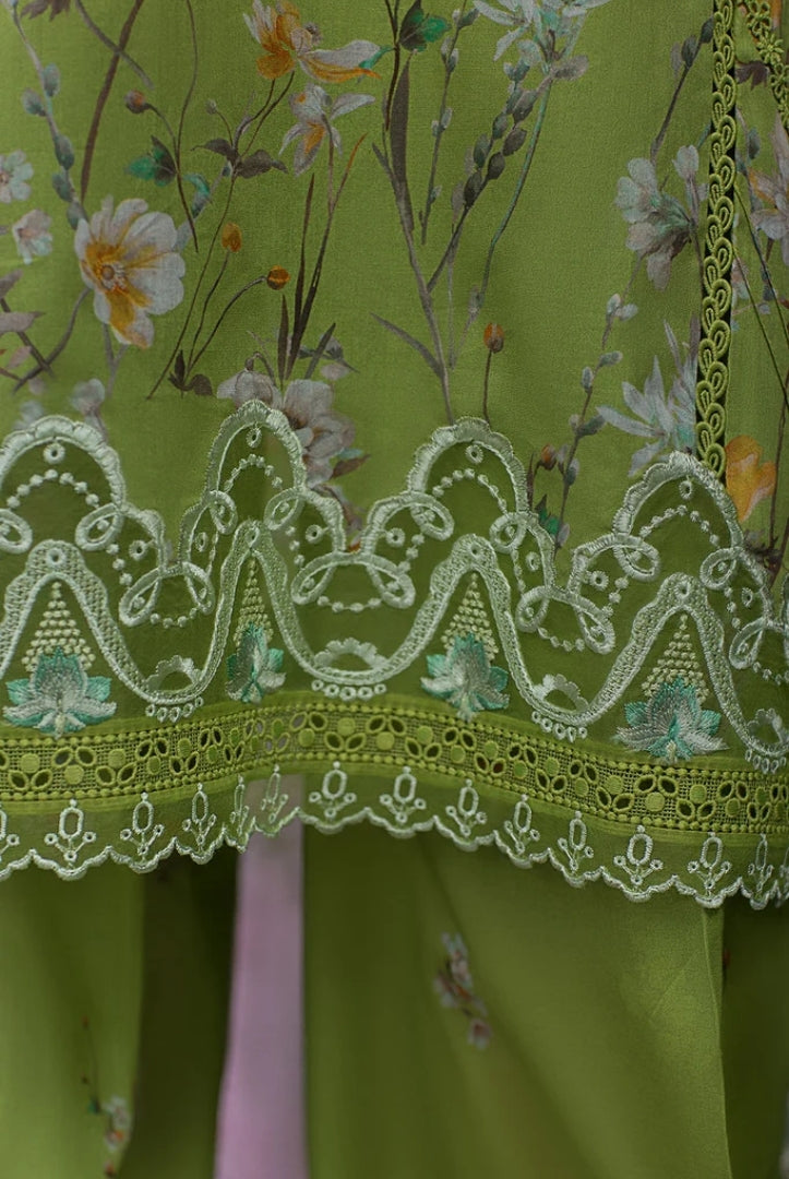 3 Piece Stitched Embroidered Printed Lawn Suit From Sobia Nazir Basics'25 Collection - 05