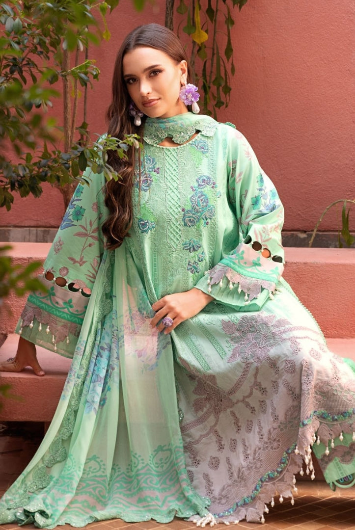 3 Piece Stitched Embroidered Lawn Suit From Charizma Sunshine Vol 1 Collection - 05