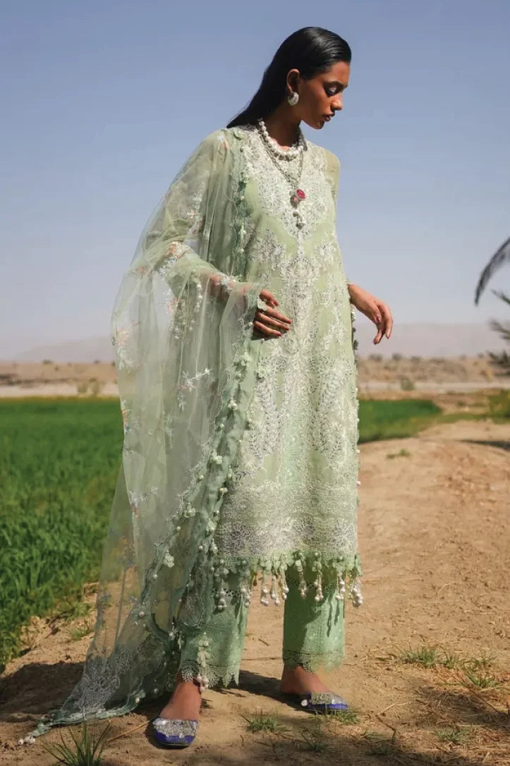 3 Piece Stitched Luxury Lawn Suit By Sana Safinaz - AN-00972