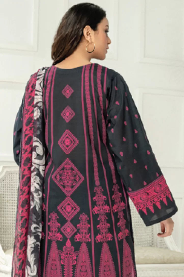 2 Piece Stitched Printed Lawn Suit By Limelight - 05