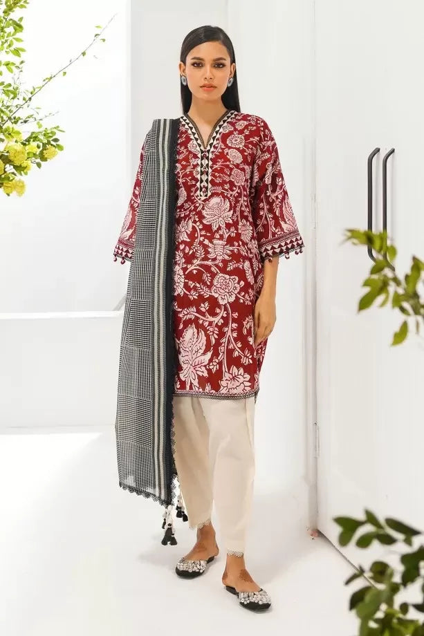 2 Piece Stitched Suit By Sana Safinaz Mahay - 30