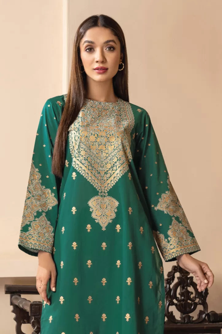 2 Piece Stitched Printed Lawn Suit By Limelight - 09