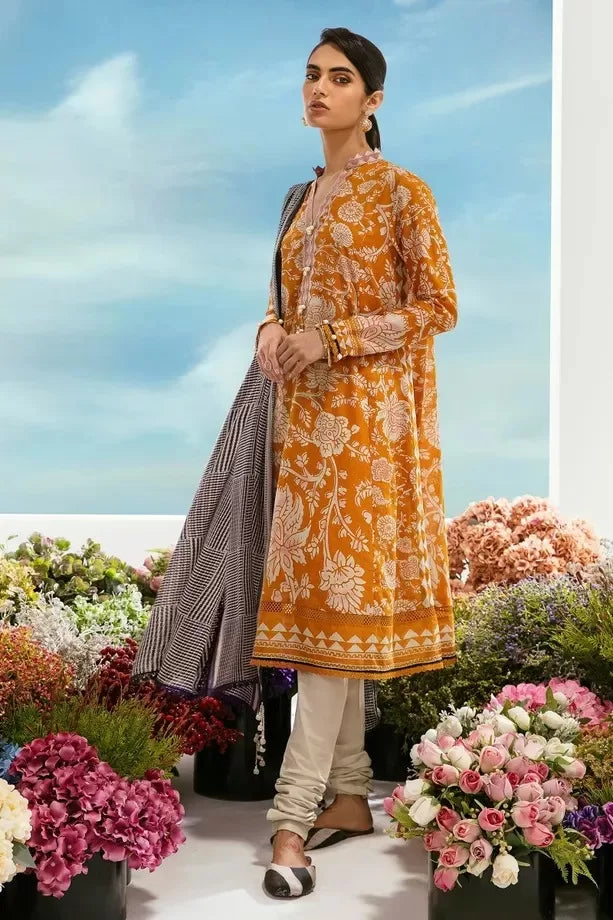 2 Piece Stitched Suit By Sana Safinaz Mahay - 31