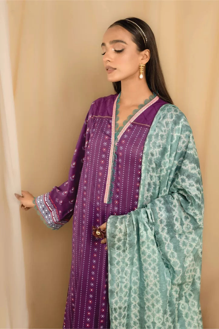 3 Piece Stitched Suit By LSM Komal Lakhany - AN-00774