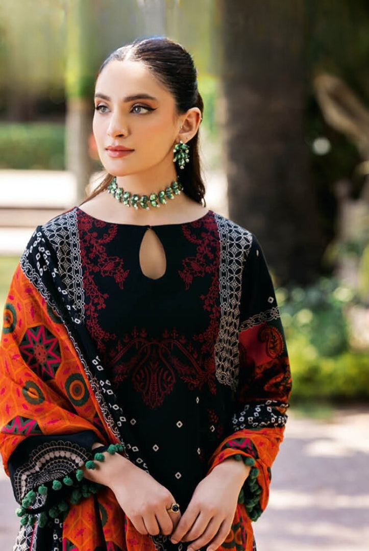 3 Piece Stitched Lawn Suits Collection By Charizma C-Prints | 06