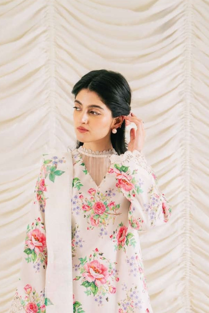 Rinesa By Ayzel 3 Piece Stitched Suit - KARA